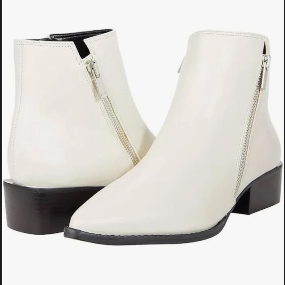 Marc Fisher Vincent Pointy Toe Booty Ivory size 7